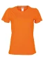 TEE-SHIRT COL ROND FEMME (SUNRISE LADY) COULEUR DE L'ARTICLE : Orange